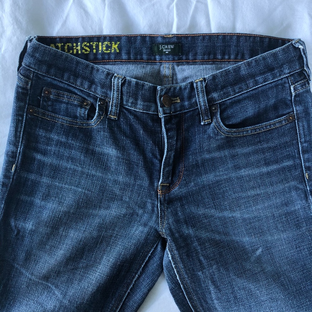 J. Crew Matchstick Ankle Jeans